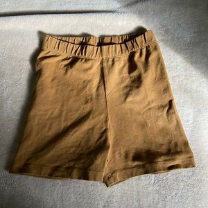 LOS Angeles apparel garment dye short shorts